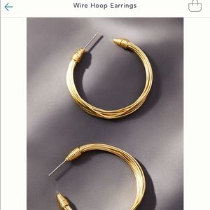 Wire Hoop Earrings